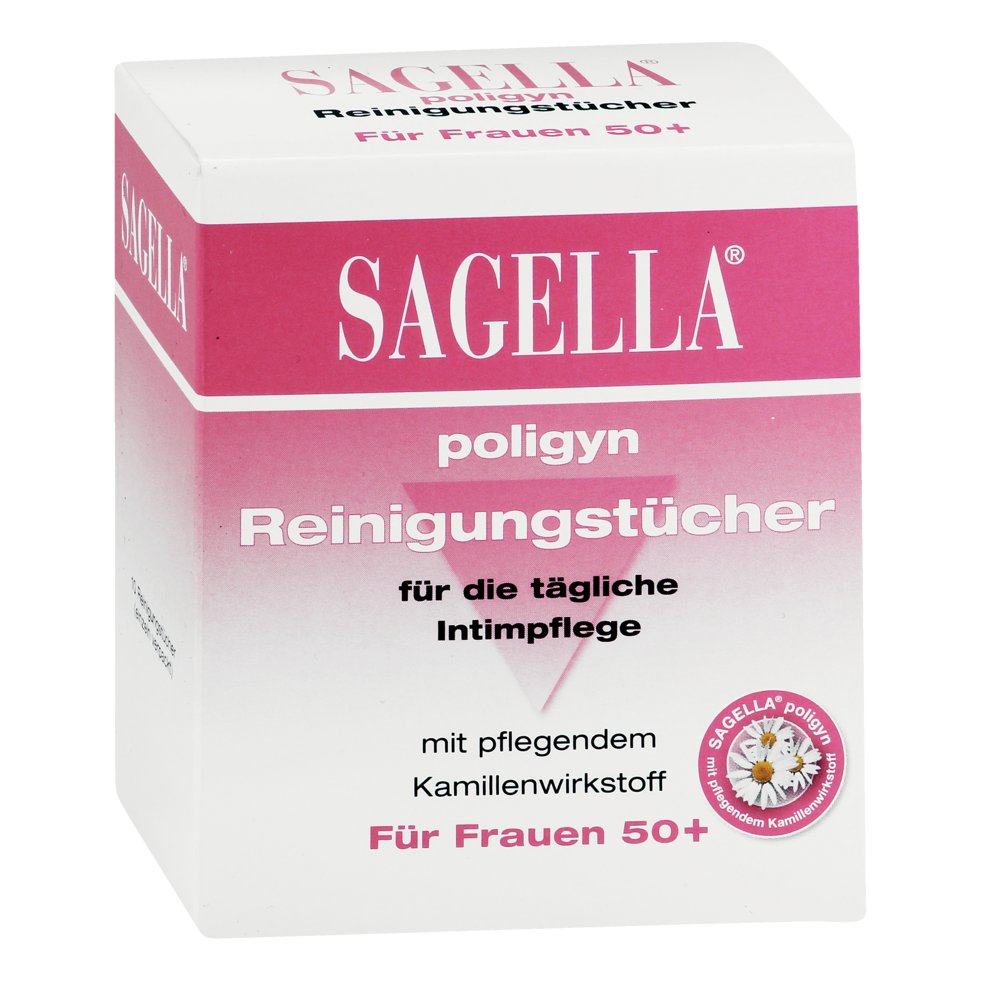 SAGELLA poligyn Reinigunstücher f.die Intimpflege