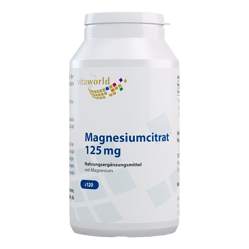 MAGNESIUMCITRAT 125 mg Kapseln