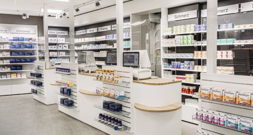 Scheibner Apotheke im Globus