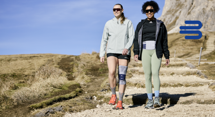 Anzeige: Beweg dich mit Bauerfeind. Mehr Sicherheit für dein Knie - mit der GenuTrain®.