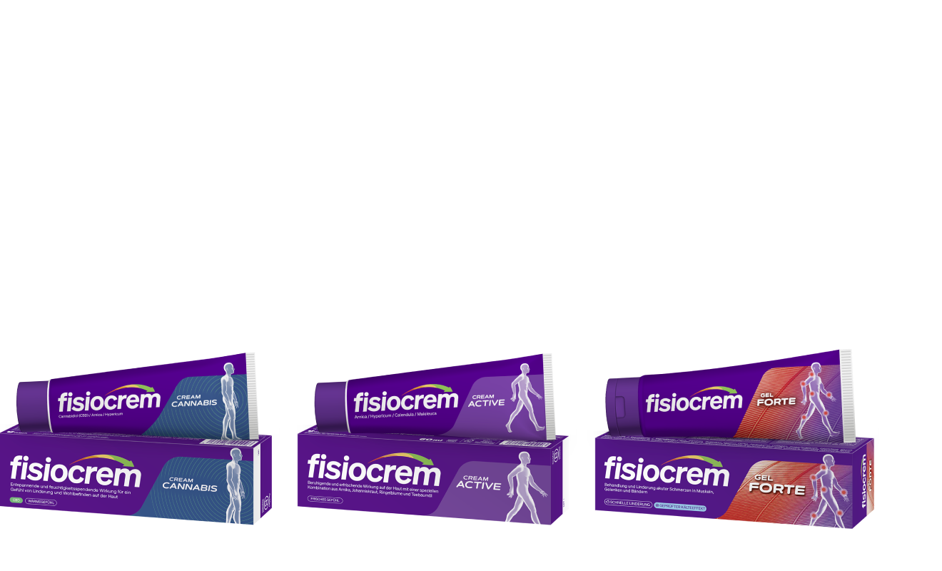 Anzeige: Möchtest du aktiv bleiben? Mit fisiocrem kannst du das! Entdecke jetzt die fisiocrem-Produkte mit Inhaltsstoffen natürlichen Ursprungs.