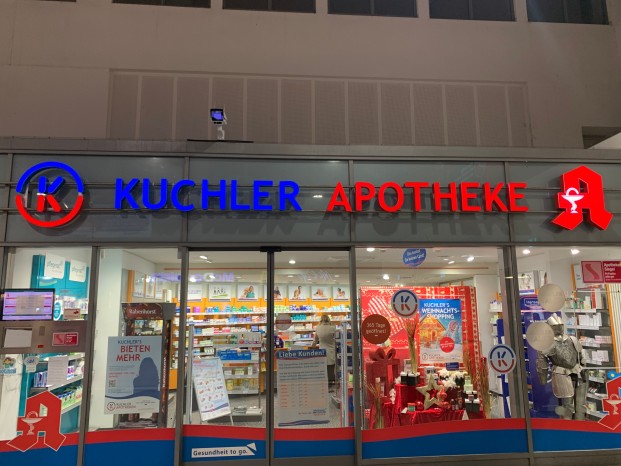 Kuchler Apotheke im Hauptbahnhof