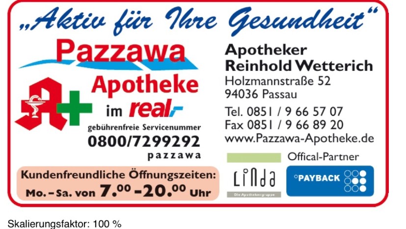 Pazzawa-Apotheke im Real