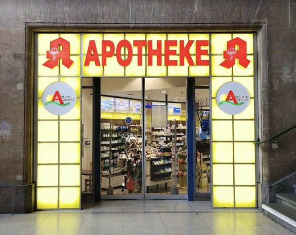 Apotheke im Hauptbahnhof